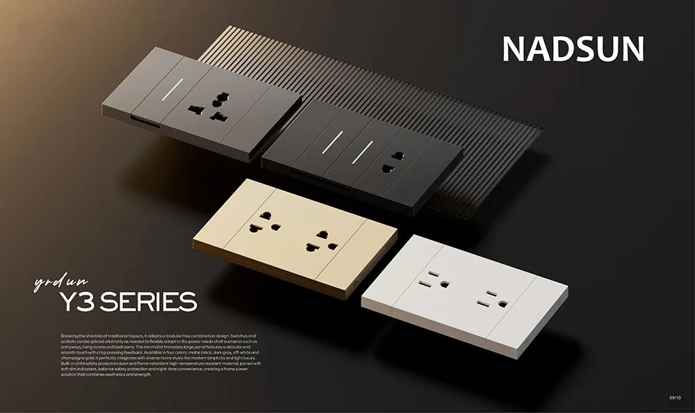 2026 Hot Selling Vietnam Home swtich socket-Y3 Series