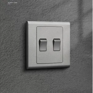 Hot Selling 2 Gang Home Light Switch -UK Series