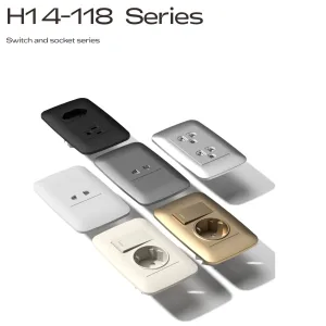 2026 Italy Style Decorative Electric Wall Switch -H14 Series