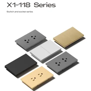 2026 New Big gang Lighting Switch with USA Standard -X1 Series