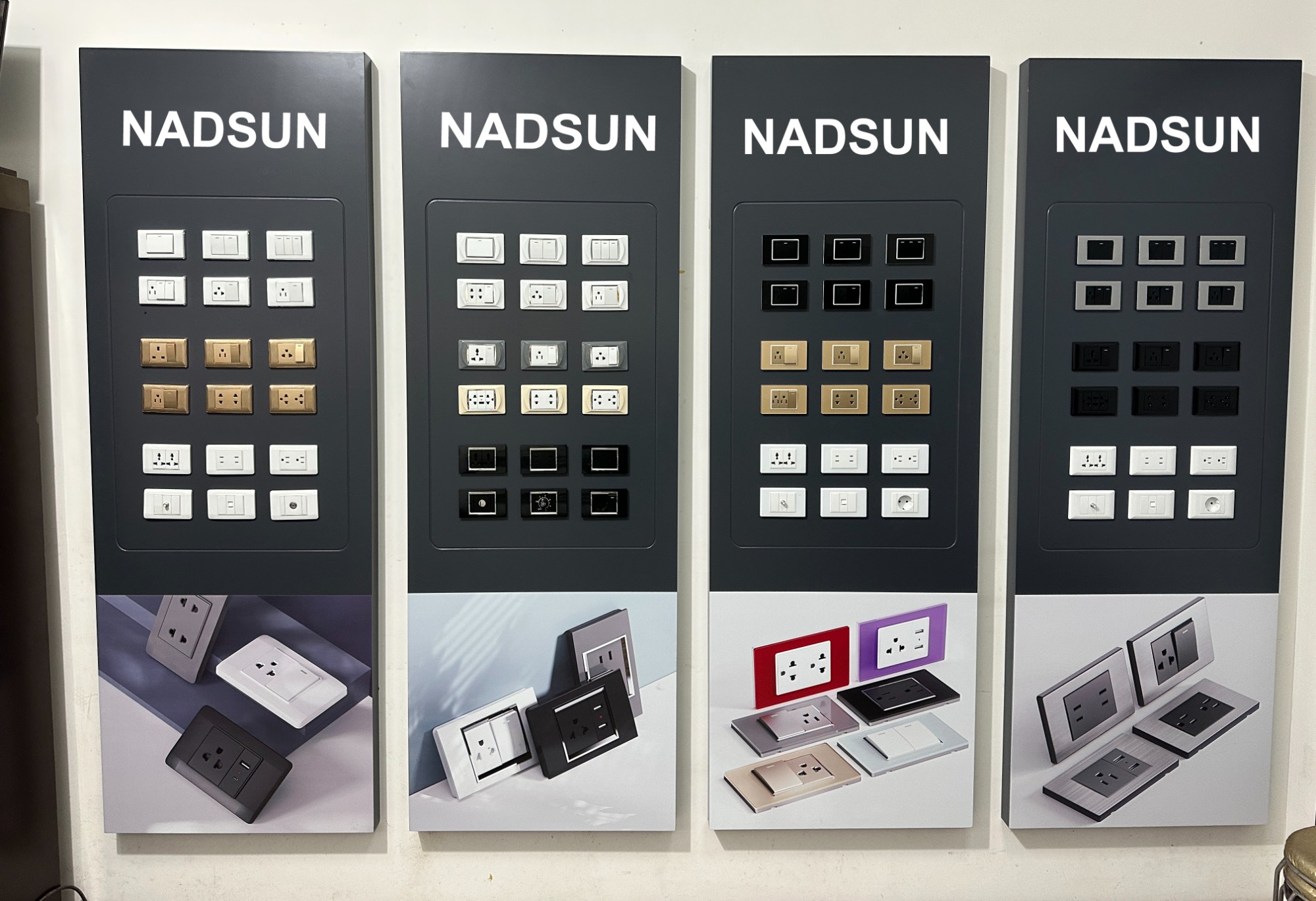 New Design 118 US Standard Electrical Wall Switch for Household-A2 Sereis - Image 3 New Design 118 US Standard Electrical Wall Switch for Household-A2 Sereis - Image 3
