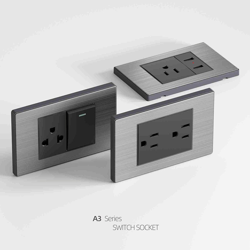 118 Type Universal Thailand Standard Wall Switches-A3 Sereis 118 Type Universal Thailand Standard Wall Switches-A3 Sereis - Image 1