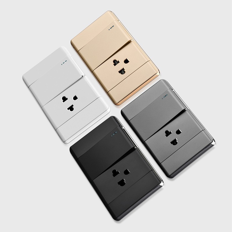 Home Electric Wall Socket Light Switch PC Panel -B2 Series - Image 2 Home Electric Wall Socket Light Switch PC Panel -B2 Series - Image 2