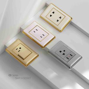 New Arrival American Standard 118 Type 1/2/3/4 Gang Switch for Hotel -C3 Sereis