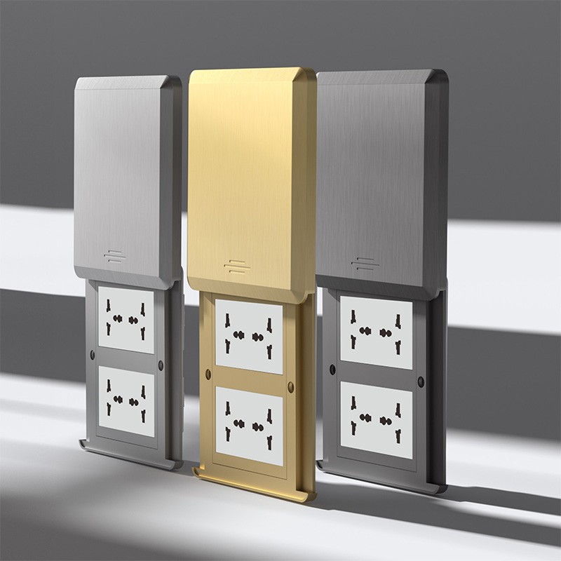 Hotel Project Dual 86 Pop up Floor Socket Outlet Bulk Supply - Image 2 Hotel Project Dual 86 Pop up Floor Socket Outlet Bulk Supply - Image 2