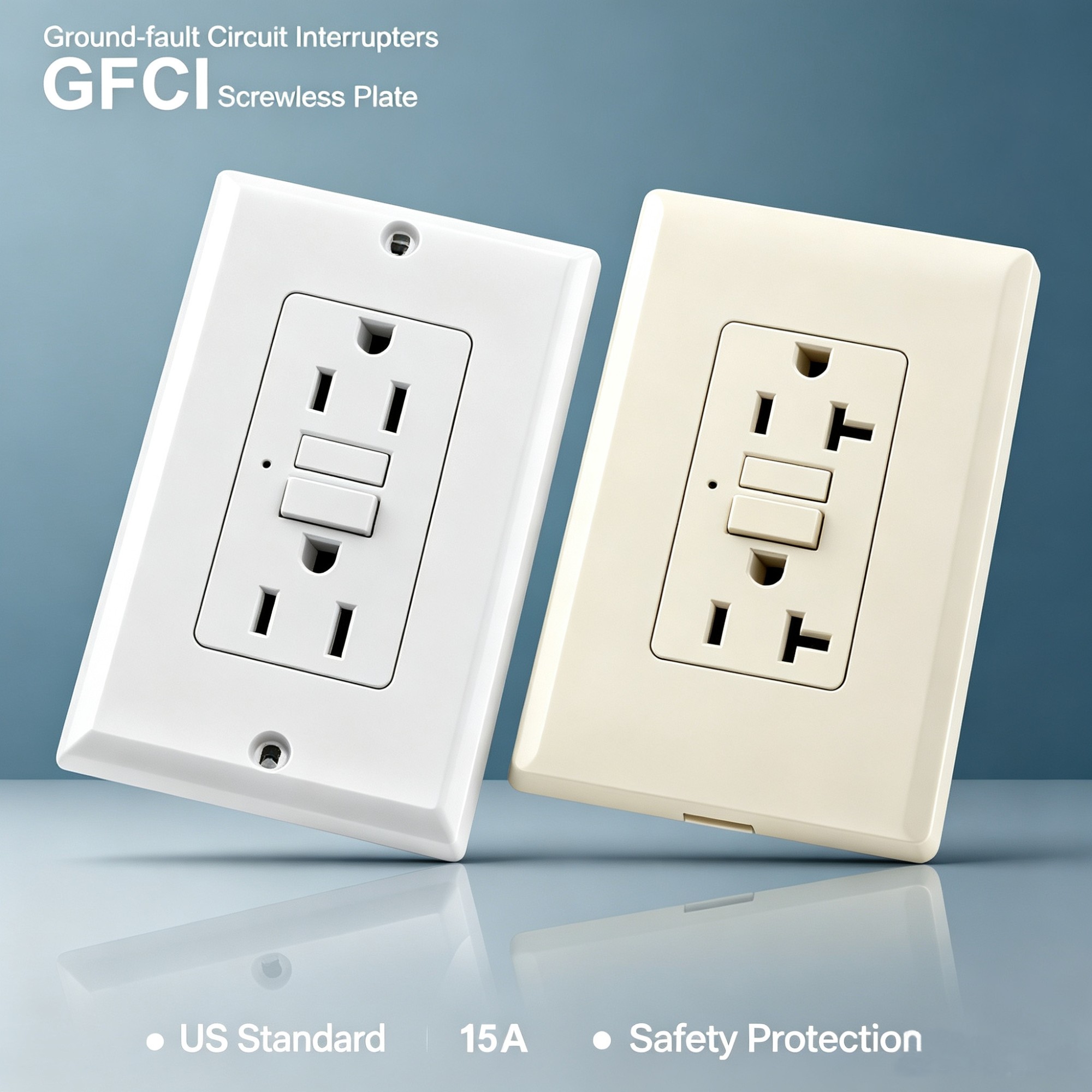 US Standard Ground Fault Circuit Interrupter Power Panel US Standard Ground Fault Circuit Interrupter Power Panel - Image 1