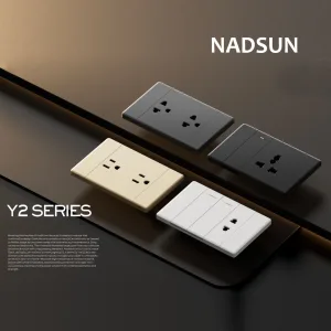 2026 New Style Thailand Frameless Wall swtich socket-Y2 Series